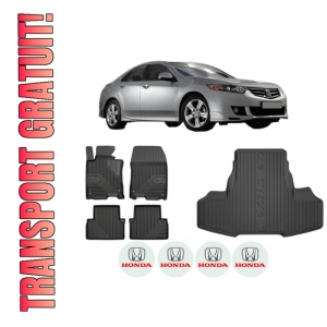 Set Covorase Presuri Auto Si Tavita Portbagaj HONDA ACCORD VIII (CU) din 2008-2015 HONDA