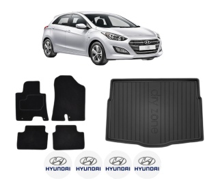 Set Covorase Presuri Auto Si Tavita Portbagaj HYUNDAI i30 (GD) din 2011-2016 HYUNDAI - Img 2