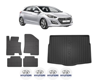 Set Covorase Presuri Auto Si Tavita Portbagaj HYUNDAI i30 (GD) din 2011-2016 HYUNDAI - Img 2