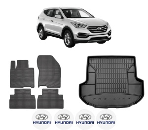 Set Covorase Presuri Auto Si Tavita Portbagaj HYUNDAI SANTA FE IV (TM, TMA) din 2018-2022 HYUNDAI - Img 2