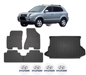 Set Covorase Presuri Auto Si Tavita Portbagaj HYUNDAI TUCSON (JM) din 2004-2012 HYUNDAI - Img 2