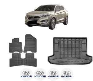 Set Covorase Presuri Auto Si Tavita Portbagaj HYUNDAI TUCSON (TL, TLE) din 2015-2023 HYUNDAI - Img 2