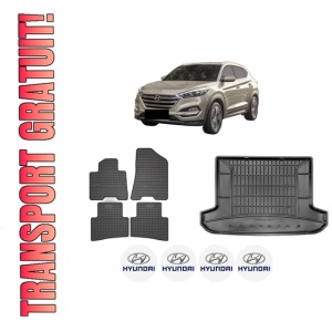 Set Covorase Presuri Auto Si Tavita Portbagaj HYUNDAI TUCSON (TL, TLE) din 2015-2023 HYUNDAI