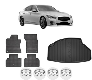 Set Covorase Presuri Auto Si Tavita Portbagaj INFINITI Q50 din 2013-2015 INFINITI - Img 2