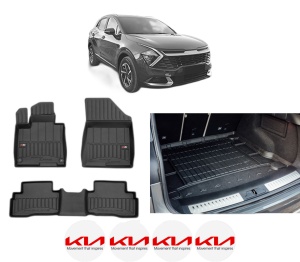 Set Covorase Presuri Auto Si Tavita Portbagaj KIA SPORTAGE V (NQ5) din 2021-2024 KIA - Img 2