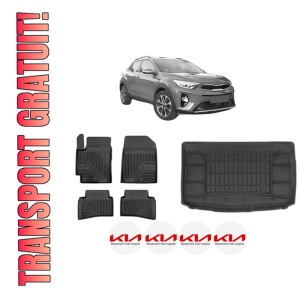 Set Covorase Presuri Auto Si Tavita Portbagaj KIA STONIC (YB) din 2017-2024 KIA