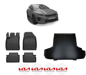 Set Covorase Presuri Auto Si Tavita Portbagaj KIA XCEED (CD) din 2019-2021 KIA - Img 2