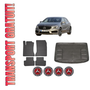 Set Covorase Presuri Auto Si Tavita Portbagaj MERCEDES-BENZ A-CLASS (W176) din 2012-2018 MERCEDES-BENZ