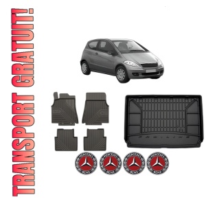 Set Covorase Presuri Auto Si Tavita Portbagaj MERCEDES-BENZ A-CLASS (W169) din 2004-2012 MERCEDES-BENZ
