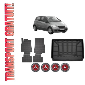 Set Covorase Presuri Auto Si Tavita Portbagaj MERCEDES-BENZ A-CLASS (W169) din 2004-2012 MERCEDES-BENZ