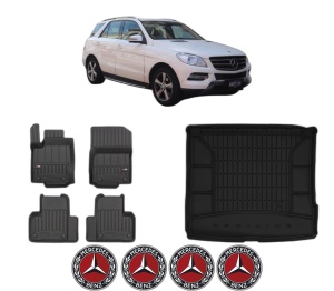 Set Covorase Presuri Auto Si Tavita Portbagaj MERCEDES-BENZ M-CLASS (W166) din 2011-2015 MERCEDES-BENZ - Img 2