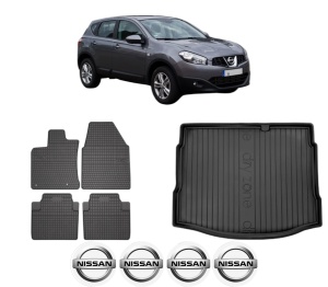 Set Covorase Presuri Auto Si Tavita Portbagaj NISSAN QASHQAI I VAN (J10) din 2013-2014 NISSAN - Img 2