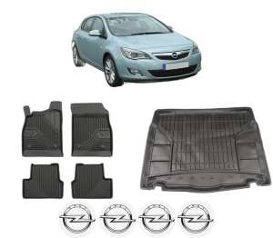 Set Covorase Presuri Auto Si Tavita Portbagaj OPEL ASTRA J (P10) din 2009-2015 OPEL - Img 2