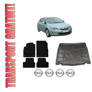 Set Covorase Presuri Auto Si Tavita Portbagaj OPEL ASTRA J (P10) din 2009-2015 OPEL