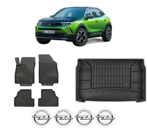 Set Covorase Presuri Auto Si Tavita Portbagaj OPEL MOKKA din 2012-2024 OPEL - Img 2
