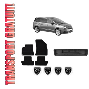 Set Covorase Presuri Auto Si Tavita Portbagaj PEUGEOT 5008 (0U_, 0E_) din 2009-2017 PEUGEOT