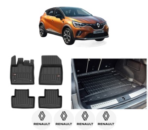 Set Covorase Presuri Auto Si Tavita Portbagaj RENAULT CAPTUR II (HF_) din 2020 RENAULT - Img 2