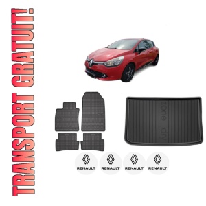 Set Covorase Presuri Auto Si Tavita Portbagaj RENAULT CLIO IV (BH_) din 2012-2021 RENAULT
