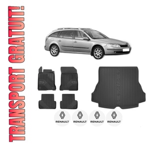 Set Covorase Presuri Auto Si Tavita Portbagaj RENAULT LAGUNA II Grandtour (KG0/1_) din 2001-2007 RENAULT
