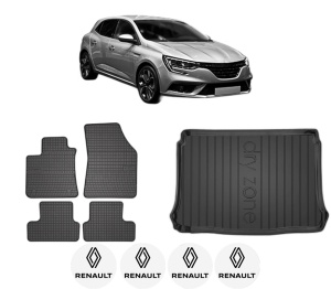 Set Covorase Presuri Auto Si Tavita Portbagaj RENAULT MEGANE IV Hatchback (B9A/M/N_) din 2015-2021 RENAULT - Img 2
