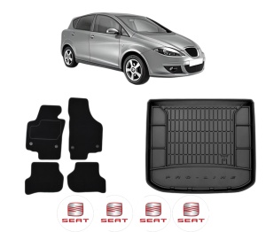 Set Covorase Presuri Auto Si Tavita Portbagaj SEAT TOLEDO III (5P2) din 2004-2009 SEAT - Img 2