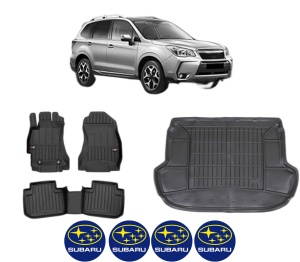 Set Covorase Presuri Auto Si Tavita Portbagaj SUBARU FORESTER (SJ_) din 2012-2013 SUBARU - Img 2