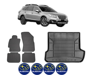 Set Covorase Presuri Auto Si Tavita Portbagaj SUBARU OUTBACK (BS) din 2014-2015 SUBARU - Img 2