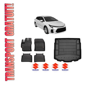 Set Covorase Presuri Auto Si Tavita Portbagaj SUZUKI SWACE (AMZ_) din 2020-2023 SUZUKI