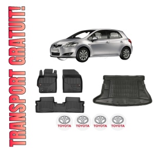 Set Covorase Presuri Auto Si Tavita Portbagaj TOYOTA AURIS (_E15_) din 2006-2012 TOYOTA
