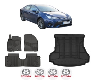 Set Covorase Presuri Auto Si Tavita Portbagaj TOYOTA AVENSIS Saloon (_T27_) din 2008-2018 TOYOTA - Img 2