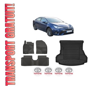 Set Covorase Presuri Auto Si Tavita Portbagaj TOYOTA AVENSIS Saloon (_T27_) din 2008-2018 TOYOTA