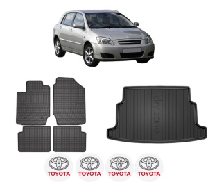 Set Covorase Presuri Auto Si Tavita Portbagaj TOYOTA COROLLA (_E12_) din 2001-2007 TOYOTA - Img 2