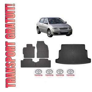 Set Covorase Presuri Auto Si Tavita Portbagaj TOYOTA COROLLA (_E12_) din 2001-2007 TOYOTA