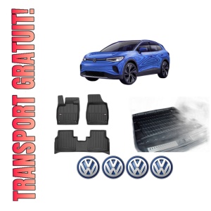 Set Covorase Presuri Auto Si Tavita Portbagaj Volkswagen ID.4 (E21) din 2020-2022 Volkswagen
