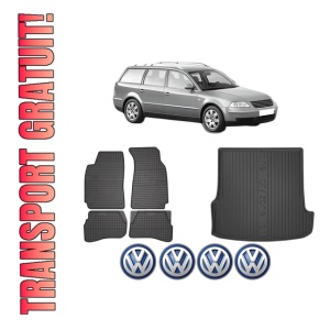 Set Covorase Presuri Auto Si Tavita Portbagaj Volkswagen PASSAT B5.5 Variant (3B6) din 2000-2005 Volkswagen
