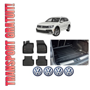 Set Covorase Presuri Auto Si Tavita Portbagaj Volkswagen TIGUAN (AD1, AX1) din 2016-2024 Volkswagen