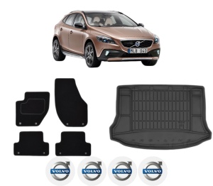 Set Covorase Presuri Auto Si Tavita Portbagaj VOLVO V40 Cross Country (526) din 2012-2019 VOLVO - Img 2
