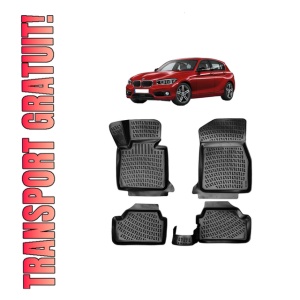 Set covorase presuri BMW Seria 1 F20 din 2011-2019, auto, din cauciuc thermoplastic - Img 8
