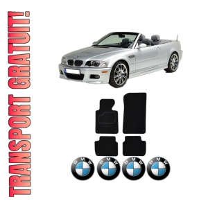 Set Covorase Presuri BMW Seria 3 Compact (E46) din 2001-2005, Auto, Material Textil Mocheta, BMW