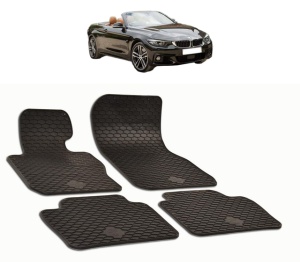 Set covorase presuri BMW Seria 4er F33 din 2013-2020, auto, din cauciuc thermoplastic - Img 2