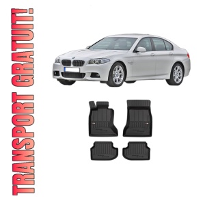 Set covorase presuri BMW Seria 5 (F10) din 2009-2016, auto, din cauciuc thermoplastic, BMW Seria