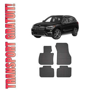 Set covorase presuri BMW Seria X1 (F48) din 2014-2022, auto, din cauciuc thermoplastic, BMW Seria