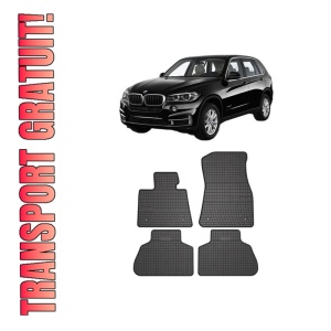 Set covorase presuri BMW Seria X5 (F15, F85) din 2013-2018, auto, din cauciuc thermoplastic, BMW Seria