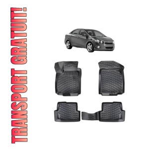 Set covorase presuri CHEVROLET AVEO II din 2012-2020, auto, din cauciuc thermoplastic