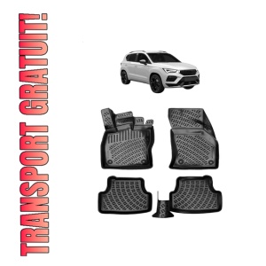 Set covorase presuri CUPRA ATECA din 2021, auto, din cauciuc thermoplastic - Img 8