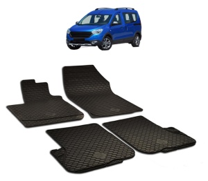 Set covorase presuri DACIA DOKKER din 2013, auto, din cauciuc thermoplastic - Img 2