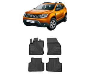 Set covorase presuri DACIA DUSTER SUV Van din 2011-2018, auto, din cauciuc thermoplastic, DACIA - Img 2