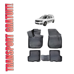 Set covorase presuri DACIA LOGAN II MCV din 2012-2021, auto, din cauciuc thermoplastic