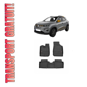 Set covorase presuri DACIA SPRING din 2020, auto, din cauciuc thermoplastic, DACIA