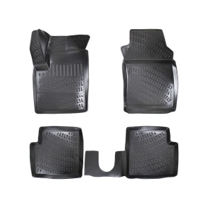 Set covorase presuri FIAT 500 din 2007, auto, din cauciuc thermoplastic - Img 3